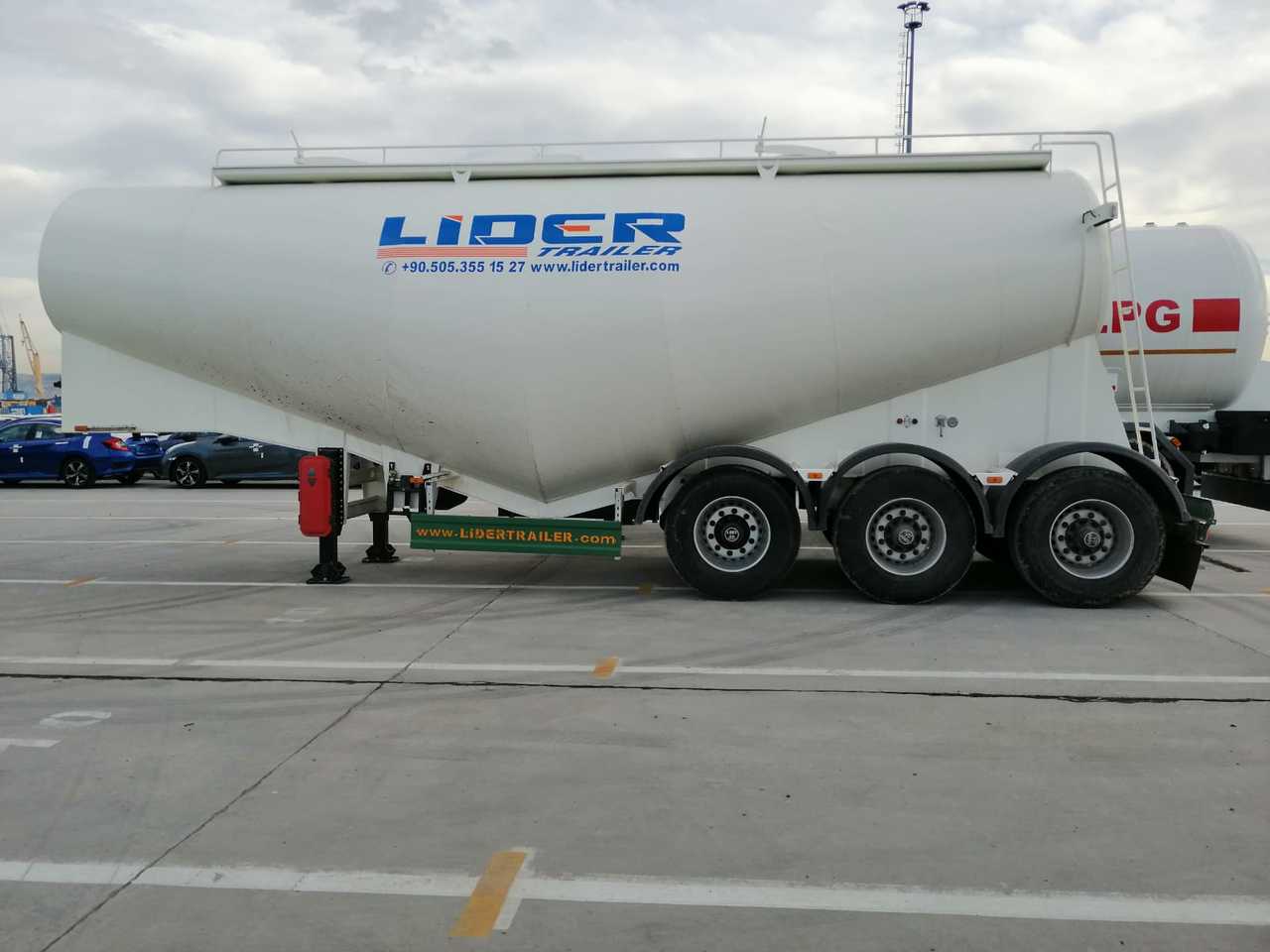 Tankauflieger Für die Beförderung von Zement LIDER 2023 MODEL NEW CEMENT TANKER: das Bild 17