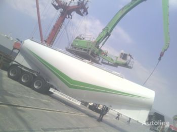 Tankauflieger Für die Beförderung von Zement LIDER 2023 NEW 80 TONS CAPACITY FROM MANUFACTURER READY IN STOCK: das Bild 4