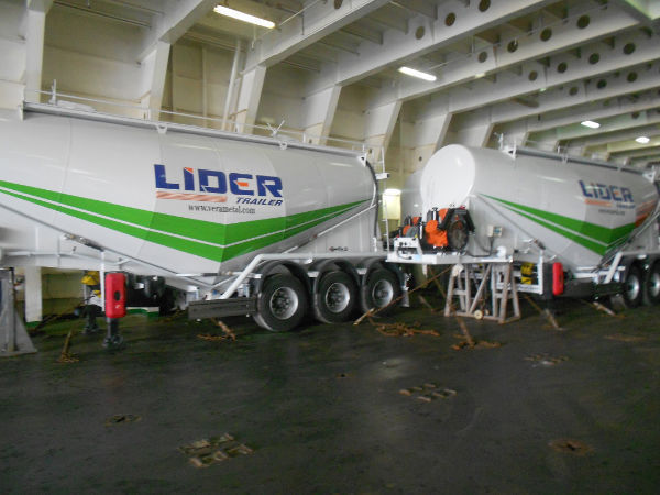Tankauflieger Für die Beförderung von Zement LIDER NEW ciment remorque 2023 YEAR (MANUFACTURER COMPANY): das Bild 8