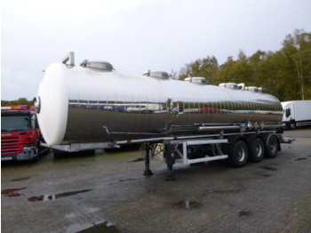 Tankauflieger Für die Beförderung von Chemikalien Maisonneuve Chemical tank inox 32.4 m3 / 1 comp: das Bild 1