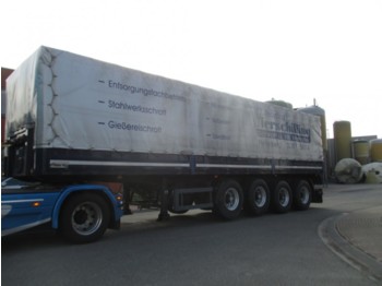 Planenauflieger Meierling Meierling STEEL TRAILER 2 lift axle and 2 self steering axle: das Bild 1