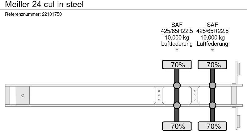 Kipper Auflieger Meiller 24 cul in steel: das Bild 12