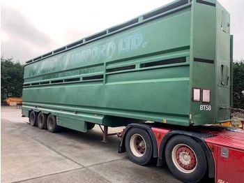 Tiertransporter Auflieger Moorhill livestock trailer Single Decker: das Bild 1