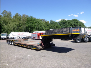 Tieflader Auflieger Nooteboom 3-axle lowbed trailer 33 t / extendable 8.5 m: das Bild 2