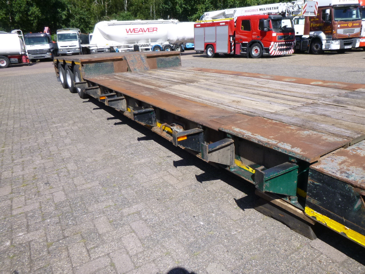 Tieflader Auflieger Nooteboom 3-axle lowbed trailer 33 t / extendable 8.5 m: das Bild 8