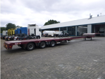 Tieflader Auflieger Nooteboom 3-axle semi-lowbed trailer extendable 14.5 m + ramps: das Bild 4