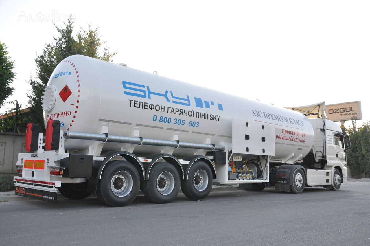 Tankauflieger Für die Beförderung von Gas Özgül GAS TANKER SEMI TRAILER: das Bild 13