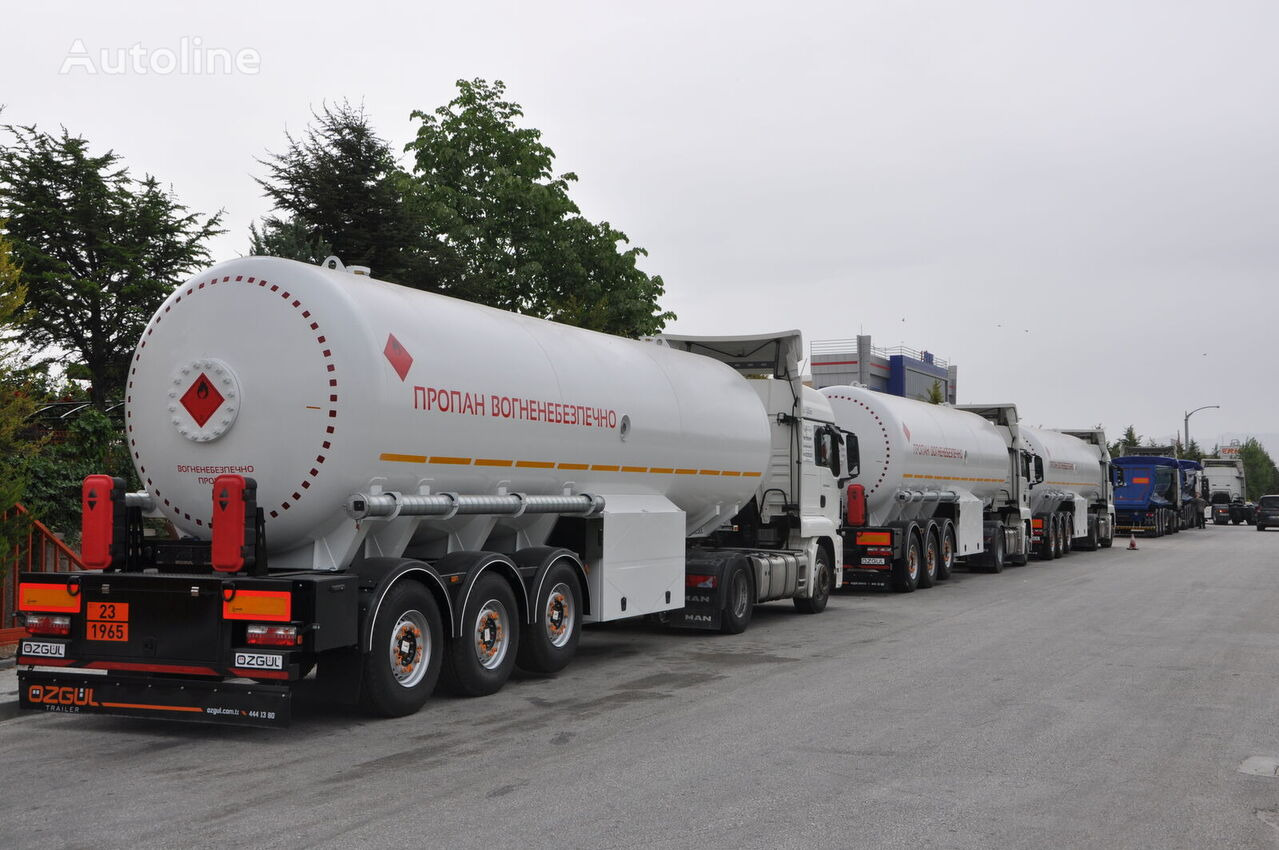 Tankauflieger Für die Beförderung von Gas Özgül GAS TANKER SEMI TRAILER: das Bild 8