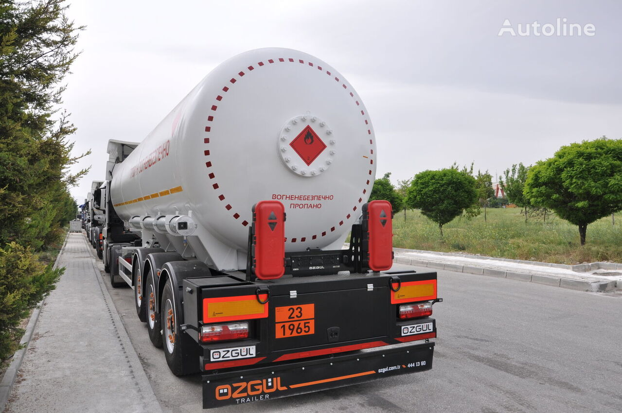 Tankauflieger Für die Beförderung von Gas Özgül GAS TANKER SEMI TRAILER: das Bild 10