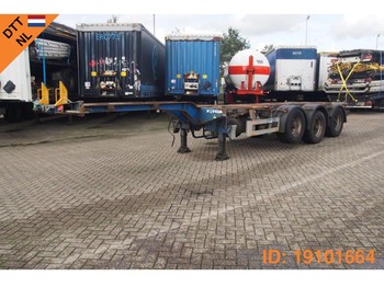 Container/ Wechselfahrgestell Auflieger Pacton Polyvalent skelet 20-30-40-45 ft: das Bild 1