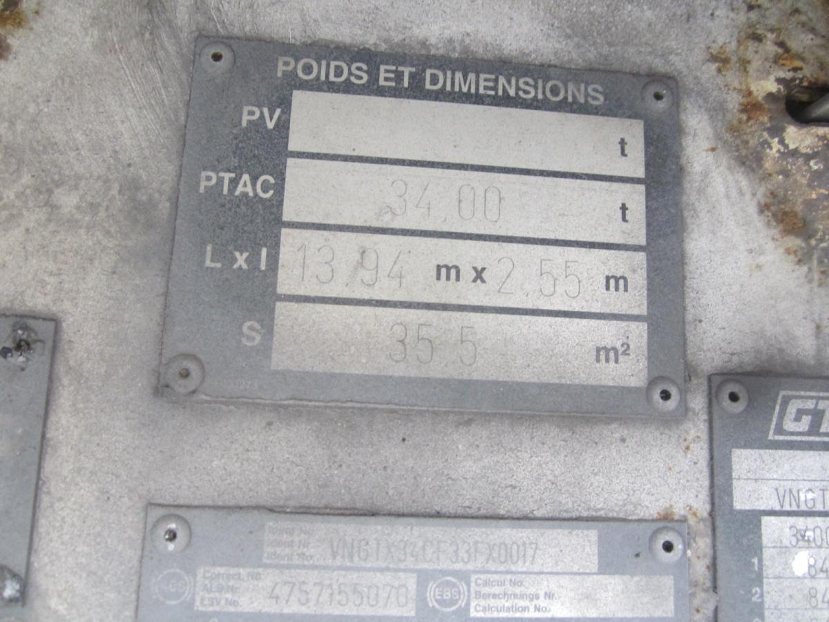 Planenauflieger Fruehauf