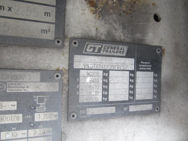 Planenauflieger Fruehauf