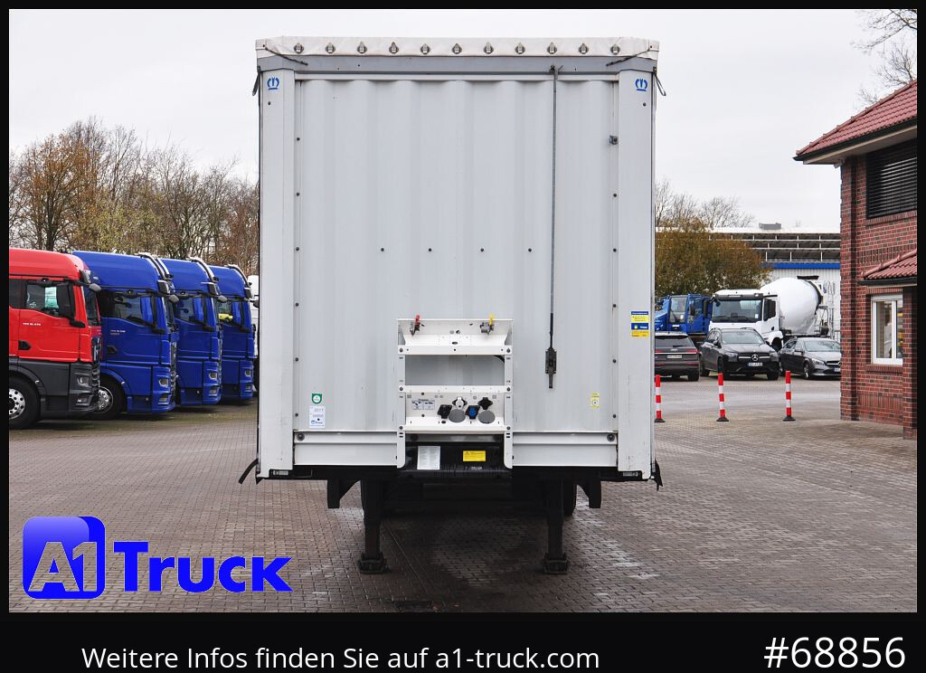 Planenauflieger KRONE SD, Standard Tautliner, Alufelgen, Getränke, VDI 2700