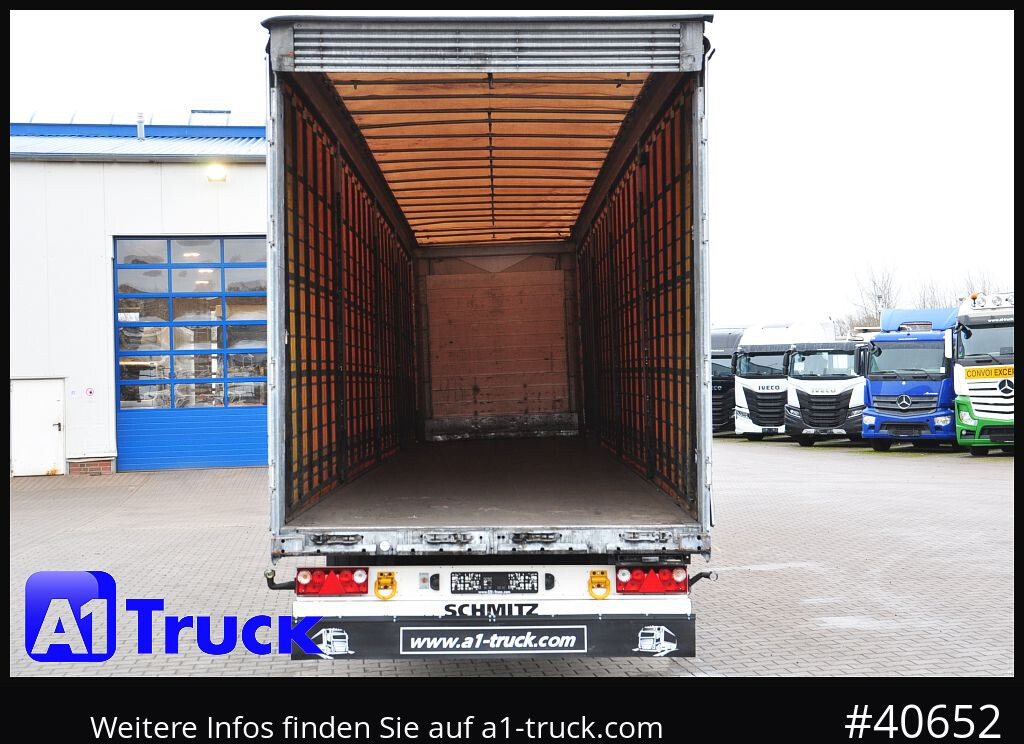 Planenauflieger SCHMITZ SCB  24, Mega, Varios