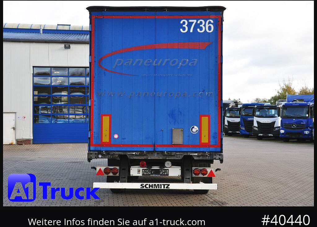 Planenauflieger SCHMITZ Tautliner, Code XL, Coil, Bahn, verzinkt