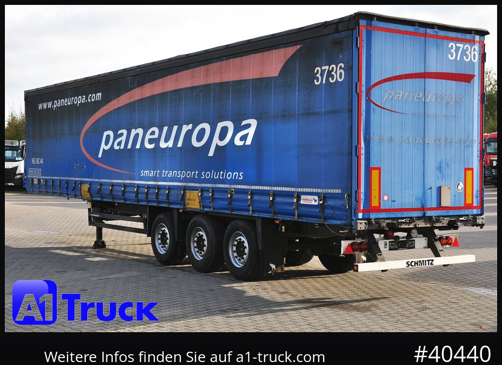 Planenauflieger SCHMITZ Tautliner, Code XL, Coil, Bahn, verzinkt