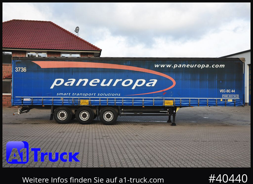 Planenauflieger SCHMITZ Tautliner, Code XL, Coil, Bahn, verzinkt