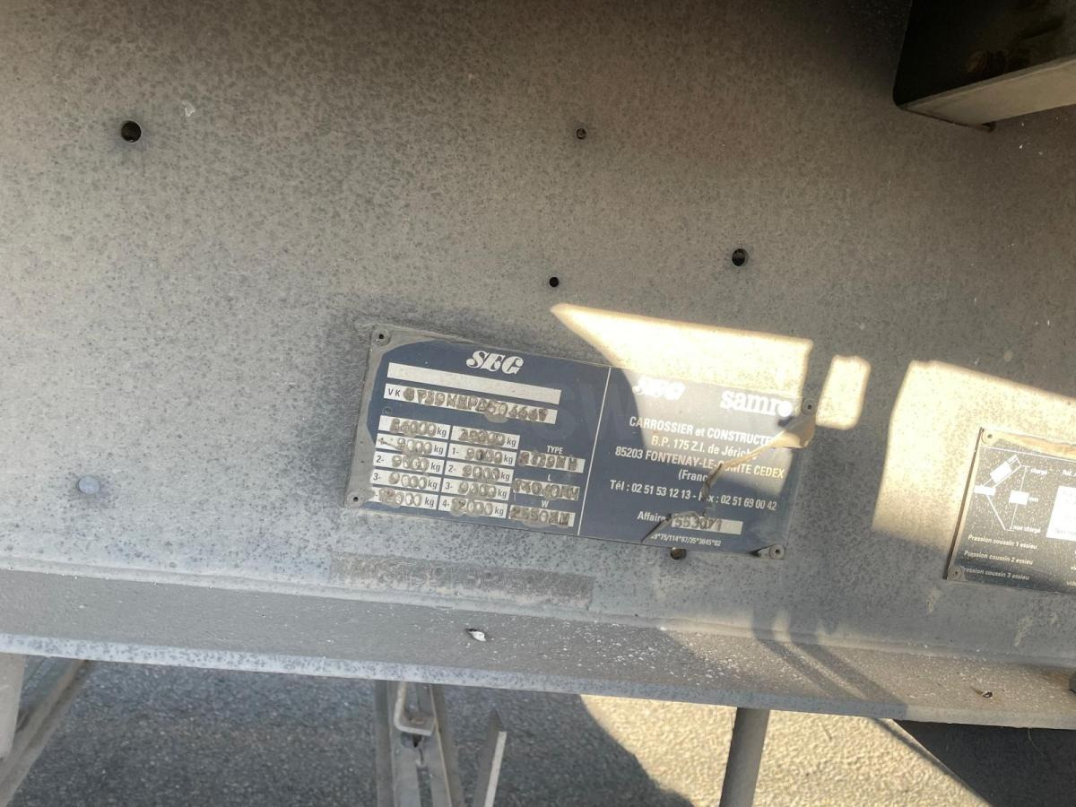 Planenauflieger Samro NC