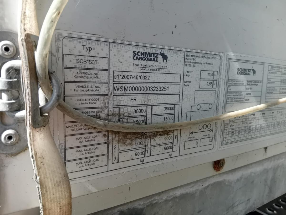 Planenauflieger Schmitz Cargobull