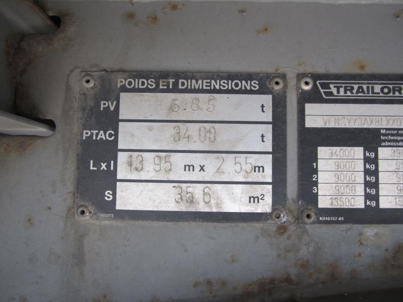 Planenauflieger Trailor