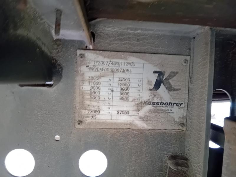 Pritschenauflieger/ Plattformauflieger Kässbohrer