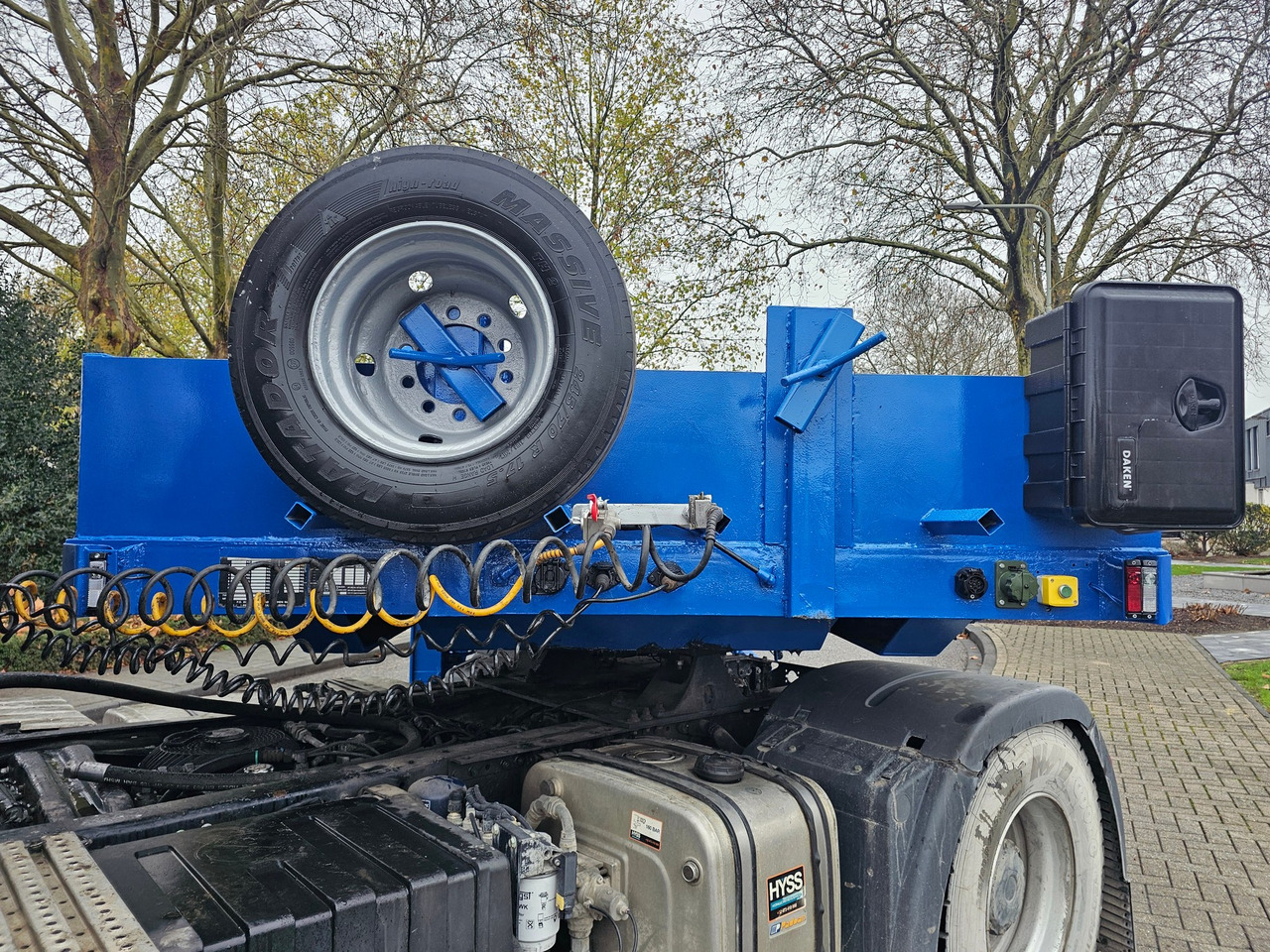 Pritschenauflieger/ Plattformauflieger Nooteboom MCO-58-04V Telescopic