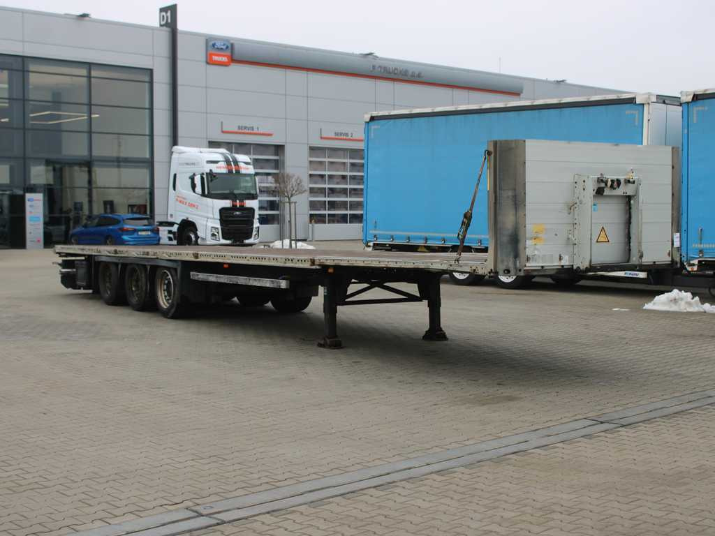 Pritschenauflieger/ Plattformauflieger Schmitz CARGOBULL SCB *S3T, LIFTING AXLE, MULTILOCK