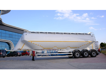 Tankauflieger SINAN Flour and Feed W type Silo Bulk Tanker Semitrailer: das Bild 1