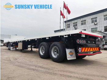 SUNSKY superlink trailer for sale - Pritschenauflieger/ Plattformauflieger: das Bild 1