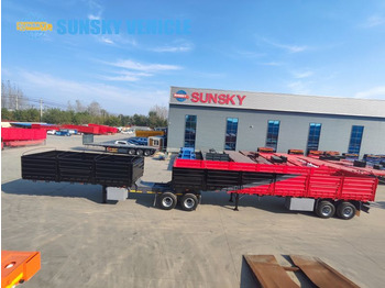 SUNSKY superlink trailer for sale - Pritschenauflieger/ Plattformauflieger: das Bild 4