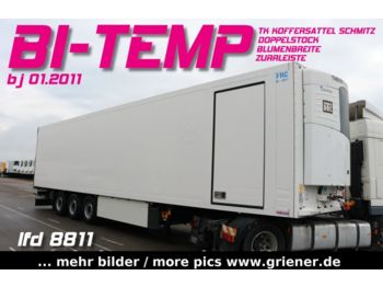 Kühlkoffer Auflieger Schmitz Cargobull SKO 24/BI TEMP THERMOKING SLX SPECTRUM / BLUMEN: das Bild 1