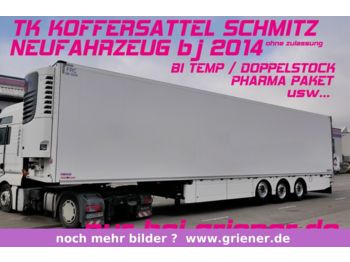 Kühlkoffer Auflieger Schmitz Cargobull SKO 24/ BI TEMP / TK ONE / PHARMA / LIFT ALU !!!: das Bild 1