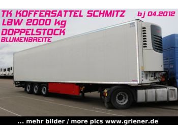 Kühlkoffer Auflieger Schmitz Cargobull SKO 24/DOPPELSTOCK / LBW BÄR 2000 kg / BLUMEN /: das Bild 1