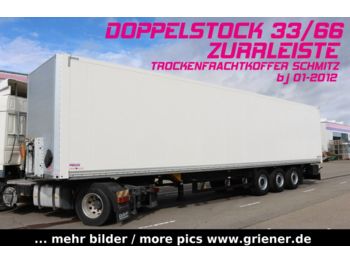 Koffer Auflieger Schmitz Cargobull SKO 24/ DOPPELSTOCK /ZURRINGE / LASI 12642 XL: das Bild 1