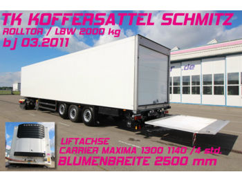 Kühlkoffer Auflieger Schmitz Cargobull SKO 24/ LBW BÄR 2000 kg/CARRIER 1300 / ROLLTOR: das Bild 1