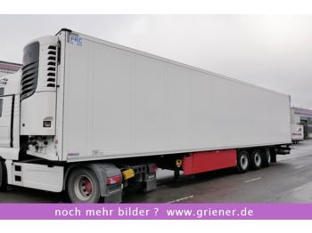 Kühlkoffer Auflieger Schmitz Cargobull SKO 24/ LBW BÄR 2000 kg/ LENKACHSE / DS / BLUMEN: das Bild 1