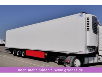 Kühlkoffer Auflieger Schmitz Cargobull SKO 24/ LBW BÄR 2000 kg/ LENKACHSE / DS / BLUMEN: das Bild 1