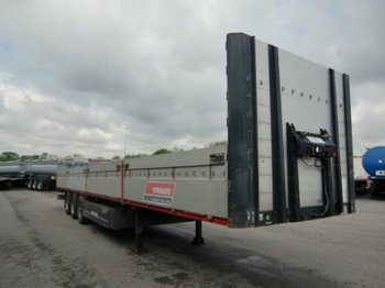 Pritschenauflieger/ Plattformauflieger Schwarzmüller 3-achs Bordwandauflieger Containerverriegelungen: das Bild 1