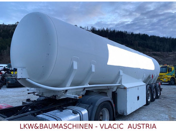 Schwarzmüller Benzin / Diesel 43.000 l 5kamm, Pumpe  - Tankauflieger: das Bild 1