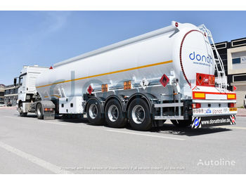 Tank Auflieger DONAT Aluminum Fuel Tanker with Bottom Loading
