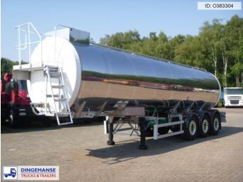 Clayton Commercials Food tank inox 30 m3 / 1 comp - Tankauflieger
