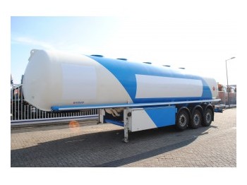 Schrader 3 AXLE GASOLINE TANKTRAILER - Tankauflieger