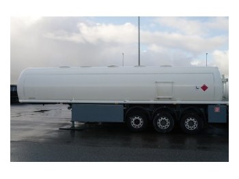 Schrader 3 AXLE GASOLINE TANKTRAILER - Tankauflieger