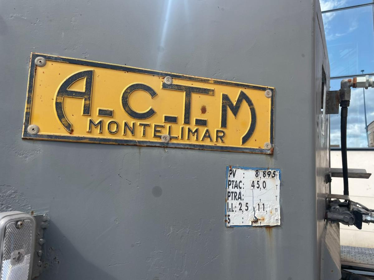 Tieflader Auflieger Actm