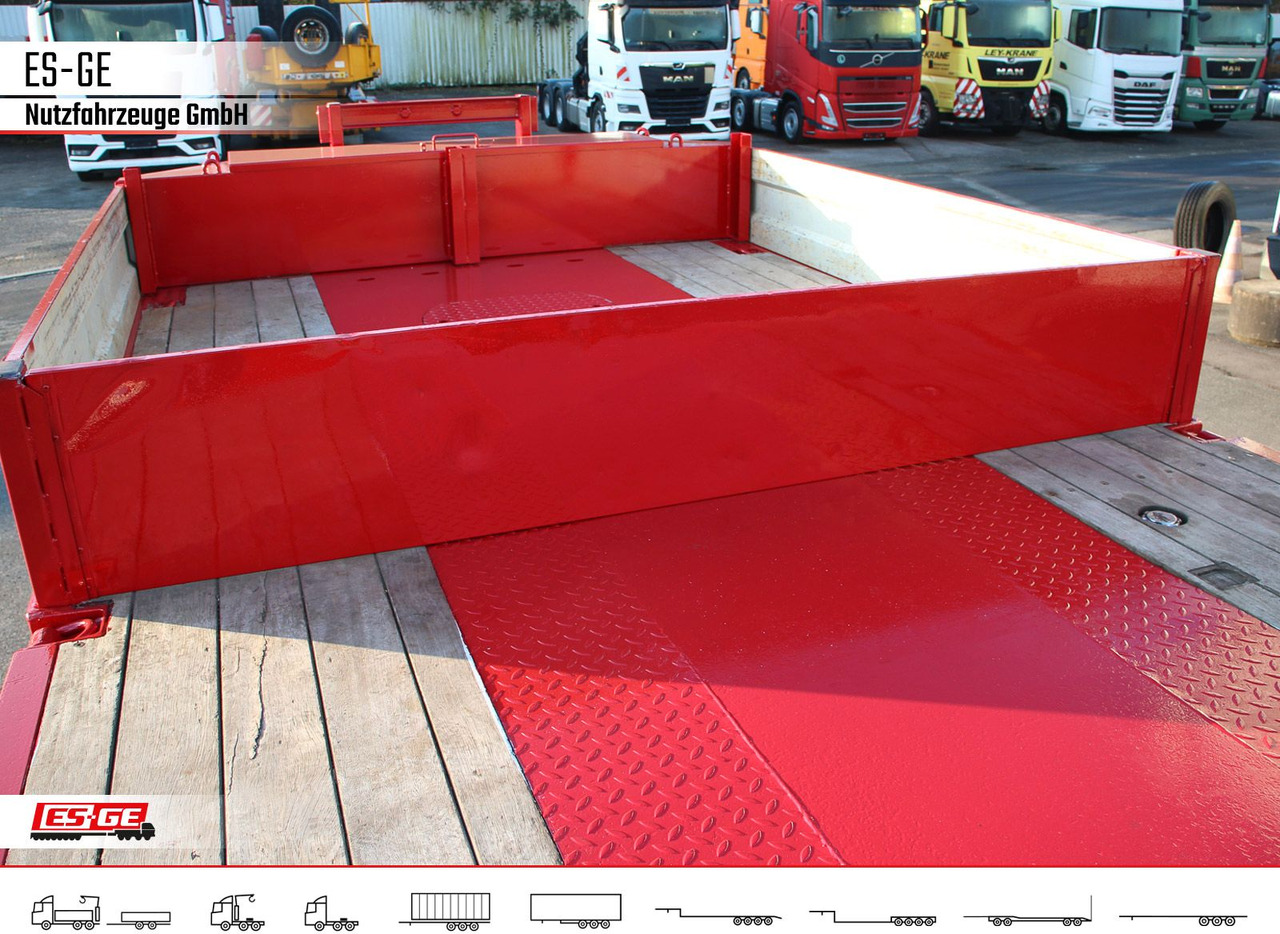 Tieflader Auflieger Broshuis 6-Achs-Satteltieflader - teleskopierbar