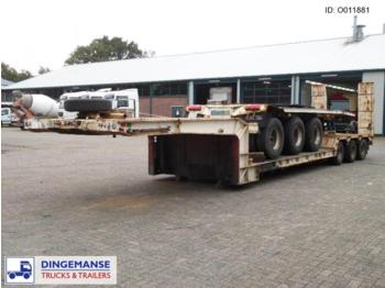 Cometto 3-axle lowbed trailer + ramps 60000 KG / Extendable 17.5M - Tieflader Auflieger