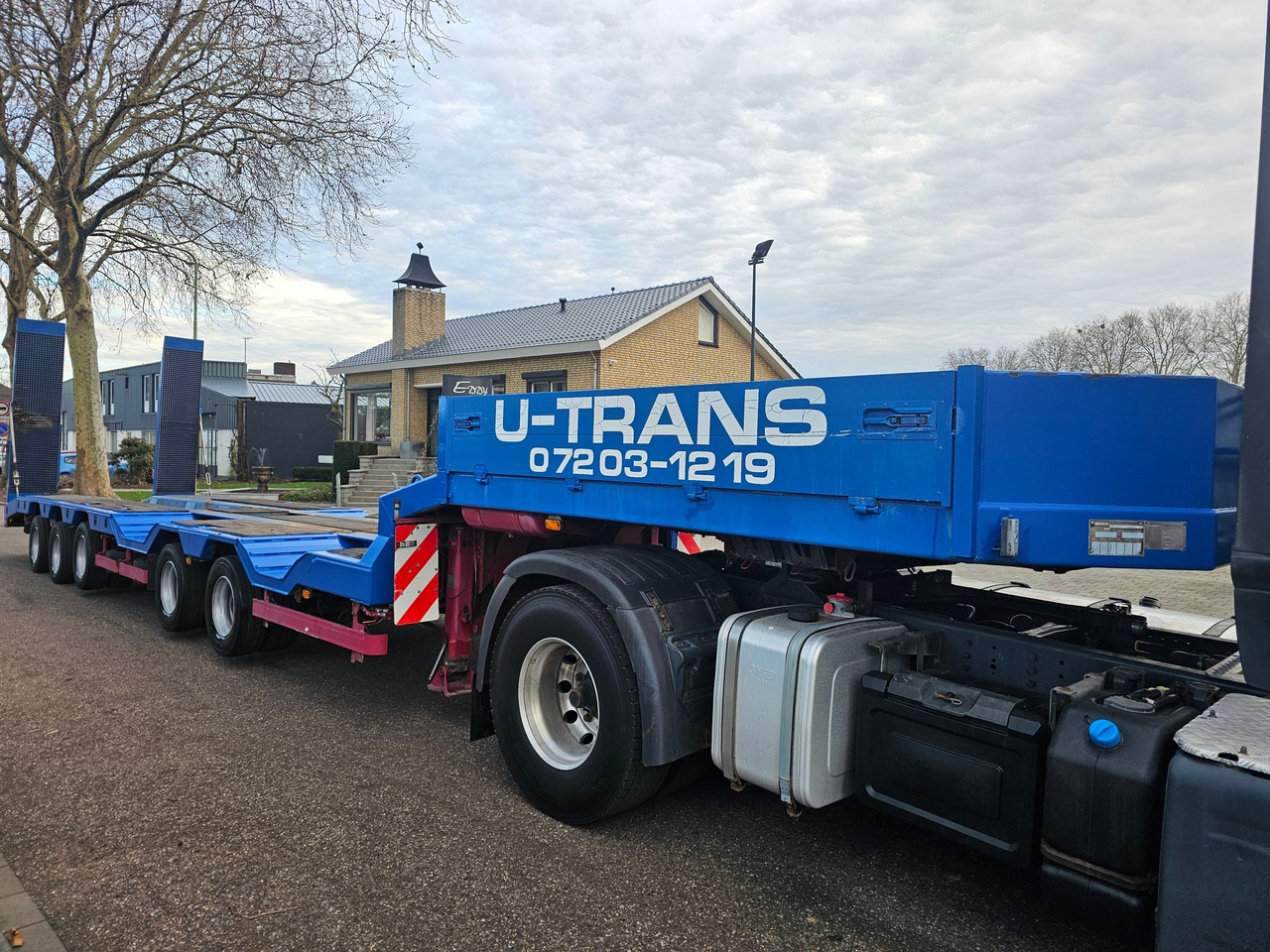 Tieflader Auflieger Langendorf SATUE 50/52