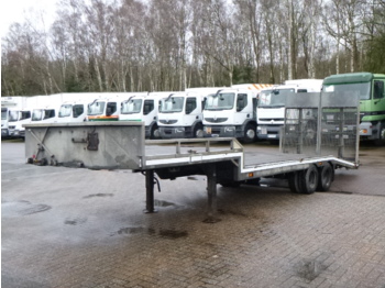 Veldhuizen Semi-lowbed trailer P37-2 + ramps + winch - Tieflader Auflieger