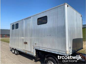 Veldhuizen P27-2 Paarden BE trailer - Tiertransporter Auflieger
