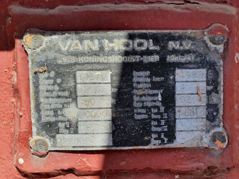 Tankauflieger Van Hool Mixer systeem: das Bild 9